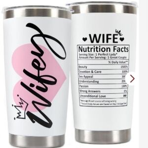Wifey tumbler cup